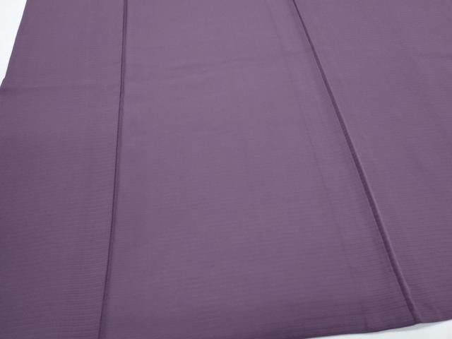 平和屋着物＊夏物　色無地　絽　似せ紫色　正絹　逸品　CABK0551th