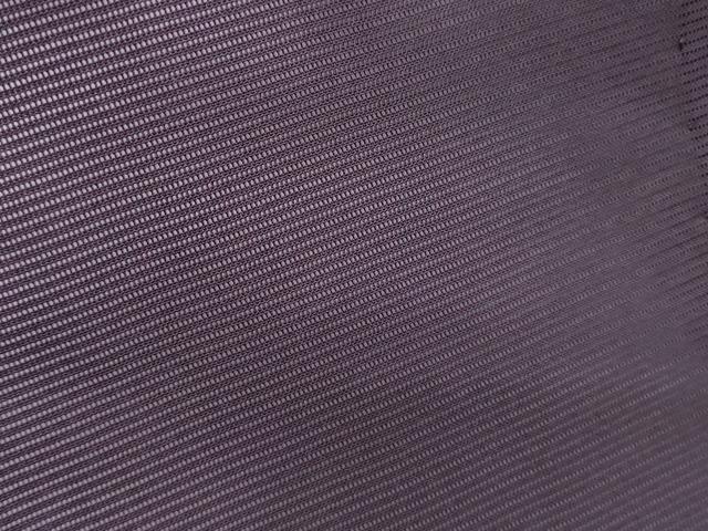 平和屋着物＊夏物　色無地　絽　黒鷲色　正絹　逸品　CABK0553th