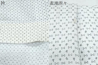 平和屋着物＊夏物　男性　小紋・浴衣兼用　吉祥文　CABK0572th