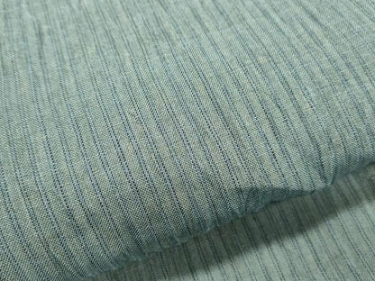平和屋着物＊夏物　男性　本場小千谷ちぢみ　縞　麻　逸品　CABK0575th