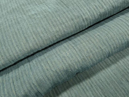 平和屋着物＊夏物　男性　本場小千谷ちぢみ　縞　麻　逸品　CABK0575th