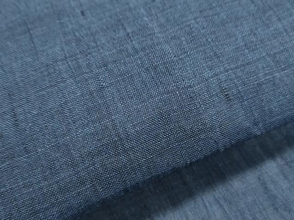 平和屋着物＊夏物　男性　本場小千谷ちぢみ　褐返色　麻　逸品　CABK0576th