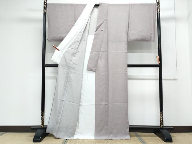 平和屋着物＊夏物　江戸小紋　絽　鮫小紋柄　正絹　逸品　未使用　CABK0581th