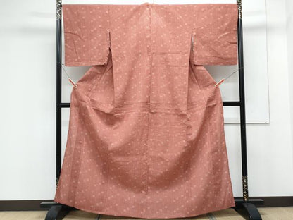 平和屋着物＊夏物　小紋・浴衣兼用　吉祥文　逸品　CABK0590th