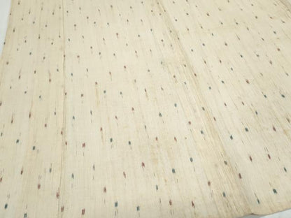 平和屋着物＊夏物　本場小千谷ちぢみ　吉祥文　麻　逸品　CABK0593th