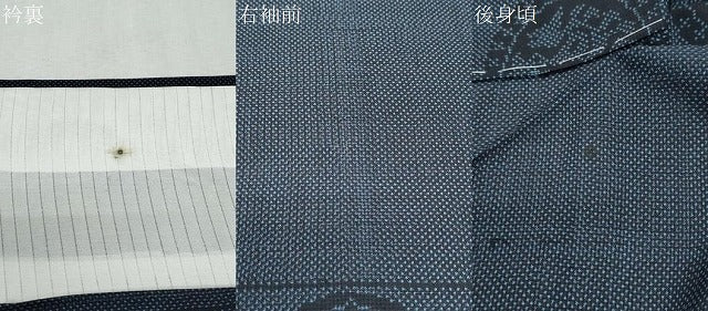 平和屋着物＊夏物　本場大島紬　夏大島　吉祥丸文　正絹　逸品　CABK0598th