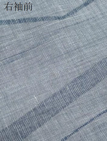 平和屋着物＊夏物　本場小千谷ちぢみ　吉祥文　麻　逸品　CABK0599th