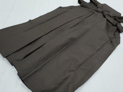 平和屋着物＊夏物　男性　行灯袴　赤墨色　正絹　逸品　CABK0610th