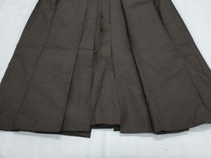 平和屋着物＊夏物　男性　行灯袴　赤墨色　正絹　逸品　CABK0610th