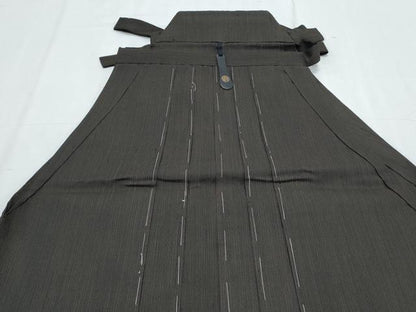 平和屋着物＊夏物　男性　行灯袴　縞　正絹　逸品　未使用　CABK0611th