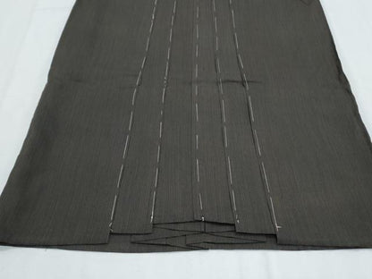 平和屋着物＊夏物　男性　行灯袴　縞　正絹　逸品　未使用　CABK0611th