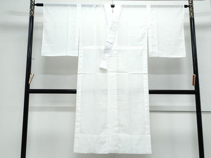平和屋着物＊夏物　長襦袢　変わり絽　胡粉色　洗える着物　CABK0617th