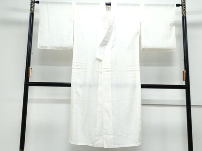 平和屋着物＊夏物　長襦袢　絽　象牙色　正絹　逸品　CABK0620th