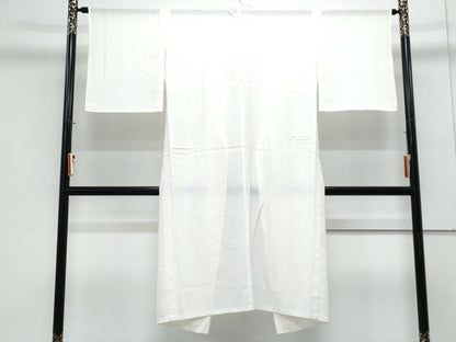 平和屋着物＊夏物　長襦袢　絽　象牙色　正絹　逸品　CABK0620th
