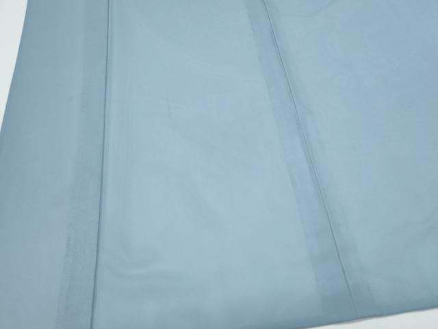 平和屋着物＊夏物　色無地　絽　白藍色　洗える着物　CABK0633th