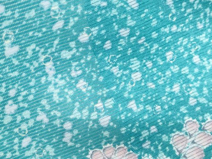 平和屋着物＊夏物　小紋　絽　辻が花　洗える着物　CABK0635th