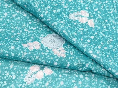 平和屋着物＊夏物　小紋　絽　辻が花　洗える着物　CABK0635th