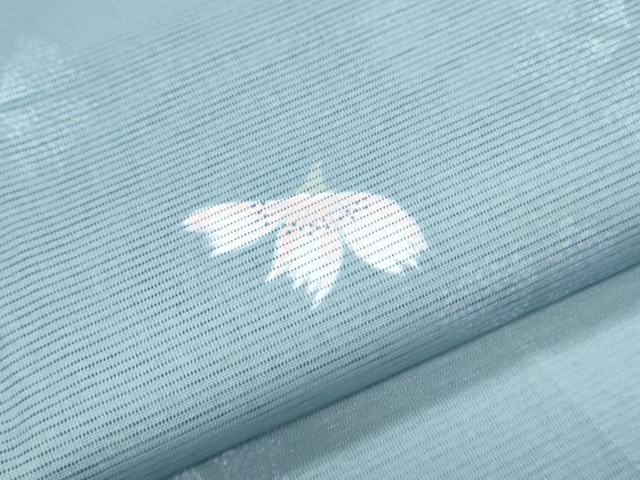 平和屋着物＊夏物　小紋　絽　舞花文　洗える着物　CABK0660th