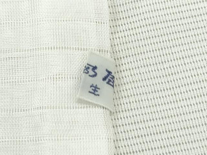 平和屋着物＊夏物　小紋　絽　楓文　鈴乃屋扱い　洗える着物　CABK0701th
