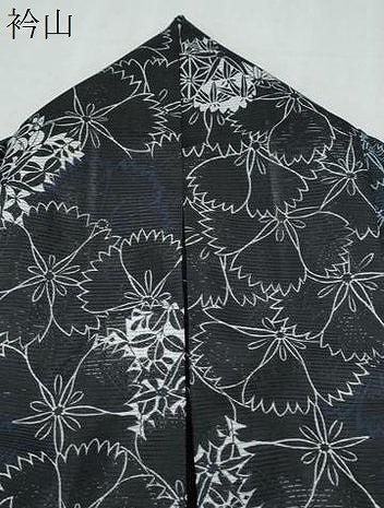 平和屋着物＊夏物　小紋　絽　花間道　洗える着物　CABK0705th