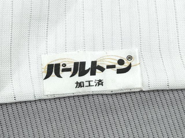 平和屋着物＊夏物　小紋　絽　手描き　雪輪花文　正絹　逸品　CABK0713th