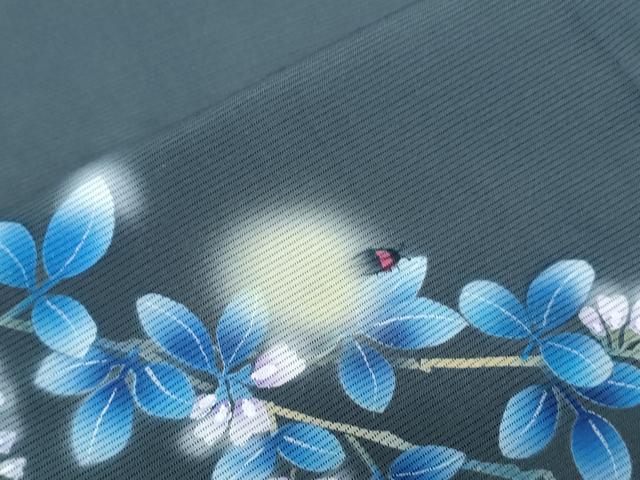 平和屋着物＊夏物　訪問着　絽　蛍　暈し染め　正絹　逸品　CABK0716th