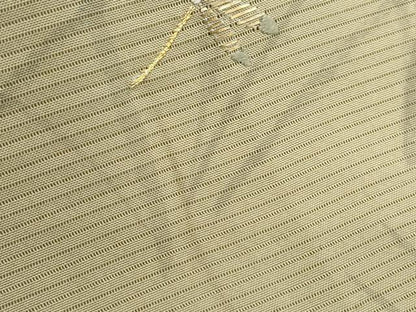 平和屋着物＊夏物　訪問着　絽　手書き　刺繍　とんぼ　草葉文　金彩　正絹　逸品　CABK0718th