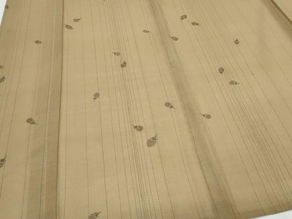 平和屋着物＊夏物　紗紬　成り物　正絹　逸品　CABK0733th