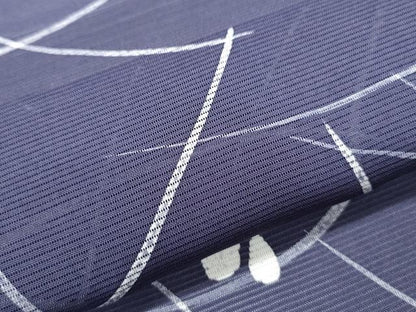 平和屋着物＊夏物　小紋　絽　芝草文　正絹　逸品　CABK0736th