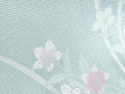 平和屋着物＊夏物　訪問着　絽　友禅　草花文　正絹　逸品　CABK0746th