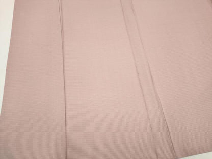 平和屋着物＊夏物　色無地　絽　灰桜色　正絹　逸品　CABK0802ou