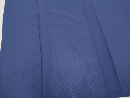 平和屋着物＊夏物　色無地　絽　紺青色　正絹　逸品　CABK0810ou