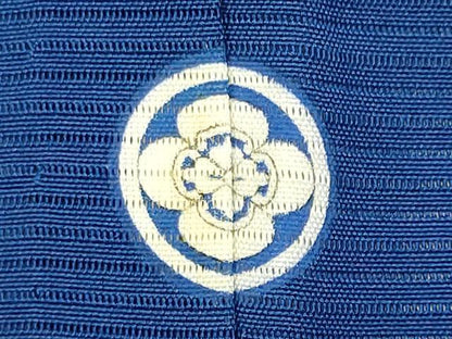 平和屋着物＊夏物　色無地　絽　青藍色　正絹　逸品　CABK0814ou