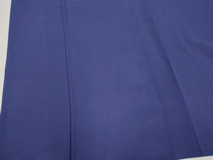 平和屋着物＊夏物　色無地　絽　深紫色　正絹　逸品　CABK0815ou