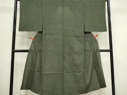 平和屋着物＊夏物　男性　紗紬　霞文　正絹　逸品　CABK0819ou