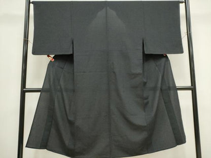 平和屋着物＊夏物　男性　紗紬　霞文　正絹　逸品　CABK0821ou