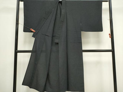 平和屋着物＊夏物　男性　紗紬　霞文　正絹　逸品　CABK0821ou