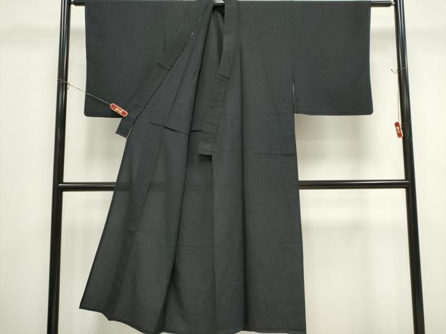 平和屋着物＊夏物　男性　紗紬　霞文　正絹　逸品　CABK0821ou