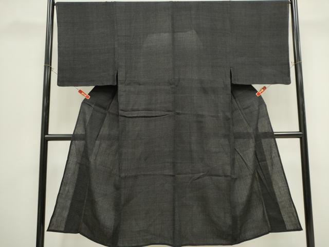 平和屋着物＊夏物　男性　紗紬　十字絣　正絹　逸品　CABK0827ou