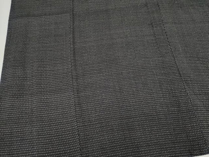 平和屋着物＊夏物　男性　紗紬　十字絣　正絹　逸品　CABK0827ou