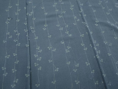 平和屋着物＊夏物　中国三大刺繍　スワトウ刺繍　訪問着　絽縮緬　枝花文　正絹　逸品　CABK0828ou