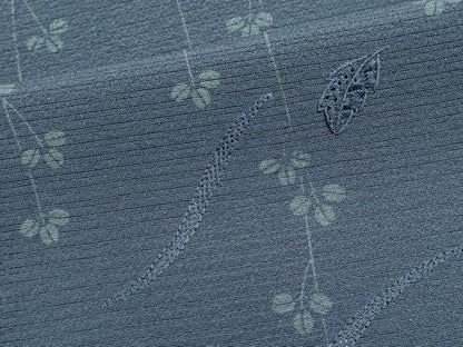 平和屋着物＊夏物　中国三大刺繍　スワトウ刺繍　訪問着　絽縮緬　枝花文　正絹　逸品　CABK0828ou