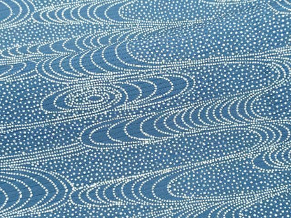 平和屋着物＊夏物　江戸小紋　絽　流水文　正絹　逸品　CABK0831ou
