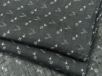 平和屋着物＊夏物　上布　絣文様　麻　逸品　CABK0835ou