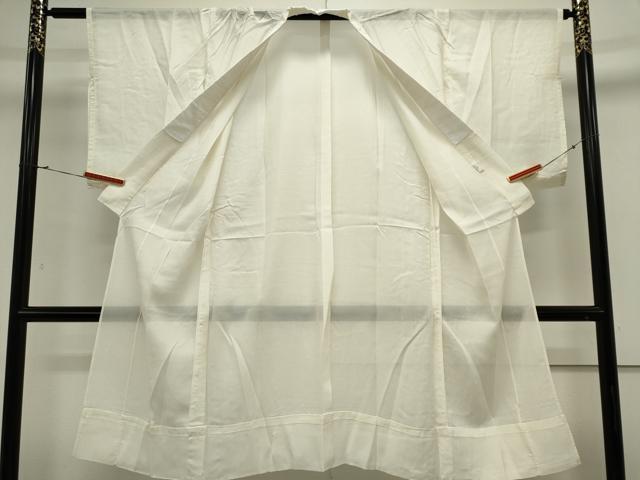 平和屋着物＊夏物　長襦袢　絽　象牙色　正絹　逸品　CABK0843ou