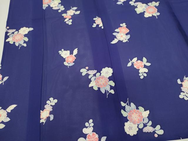 平和屋着物＊夏物　小紋　絽　辻が花　やまと誂製　正絹　逸品　CABK0859ou