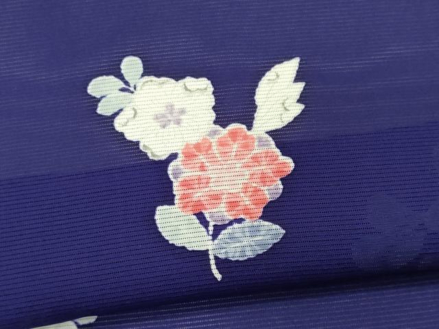 平和屋着物＊夏物　小紋　絽　辻が花　やまと誂製　正絹　逸品　CABK0859ou