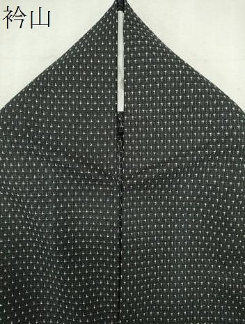 平和屋着物＊夏物　お召　紗　十字絣文様　黒地　正絹　逸品　CABK0861ou