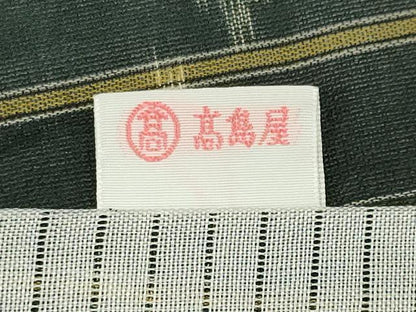 平和屋着物＊夏物　本場琉球絣　夏琉球　琉球絣文様　高島屋扱い　正絹　逸品　CABK0864ou