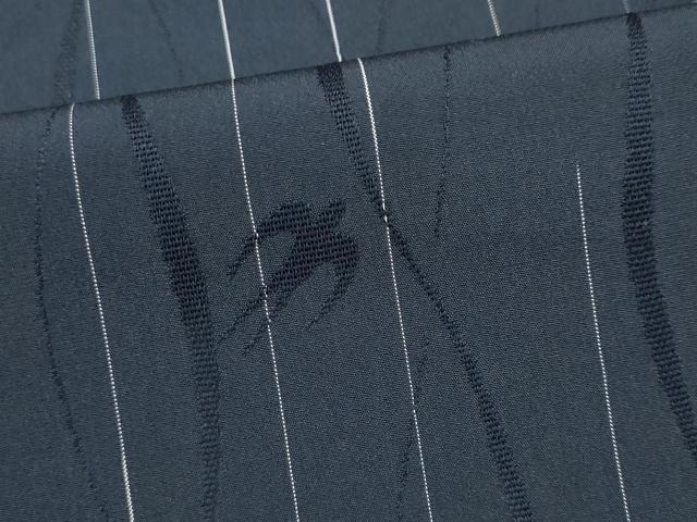 平和屋着物＊夏物　お召　米沢　白根沢　涼風　綟子織　証紙付き　正絹　逸品　CABK0865ou
